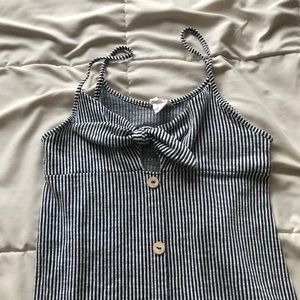 Black and white dress
